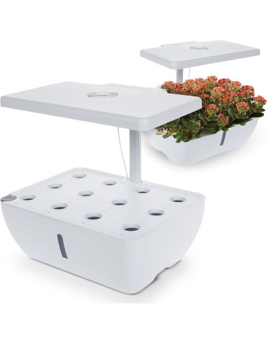 Kit de Jardín Hidropónico Hobby Lobby 12 Cápsulas 6.5L Blanco