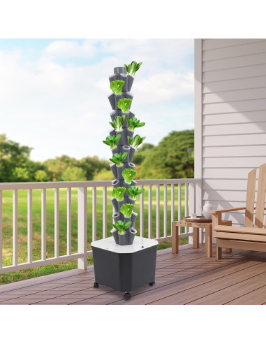 Sistema de Cultivo Hidropónico Banborba 50 Plantas Vertical 45L