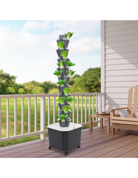 Sistema de Cultivo Hidropónico Banborba 50 Plantas Vertical 45L