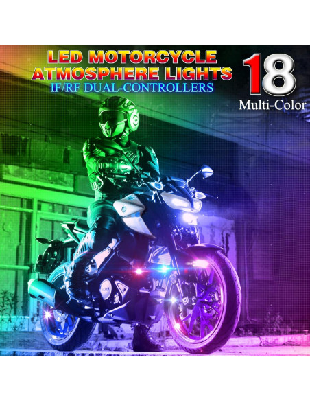 Kit de Iluminación LED Underglow SUZCO 8 Tiras Neón 12V