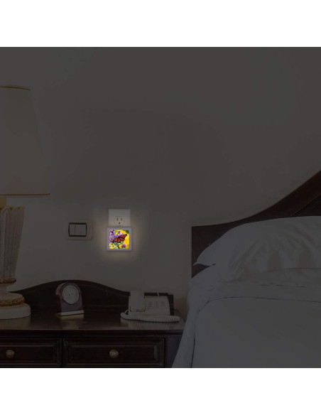 Luz Nocturna LED Art Plates Mariposa Regulable 0.5W