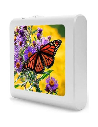 Luz Nocturna LED Art Plates Mariposa Regulable 0.5W