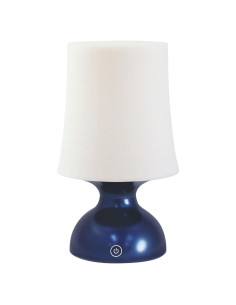 Lámpara de Mesa LED RiverLux Azul y Blanca Portátil