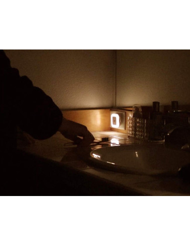 Luz Nocturna LED Enchufable SYCEES con Sensor Crepúsculo, Paquete de 6