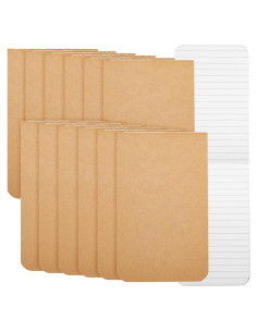 Cuaderno Mini Paper Junkie - Paquete de 12, 6.8 x 11.4 cm