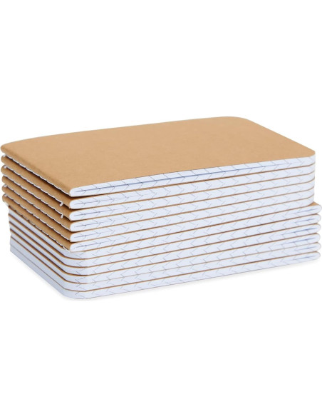 Cuaderno Mini Paper Junkie - Paquete de 12, 6.8 x 11.4 cm