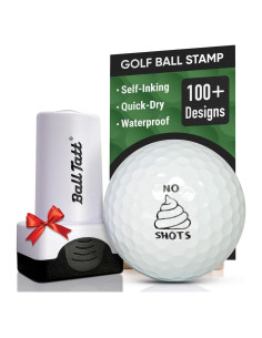 Sello de Pelota de Golf Ball Tatt - Marcador Autoinking Impermeable