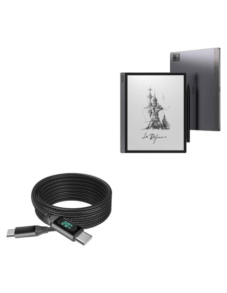 Cable PowerDisplay PD BoxWave 1.83m USB-C a USB-C 100W