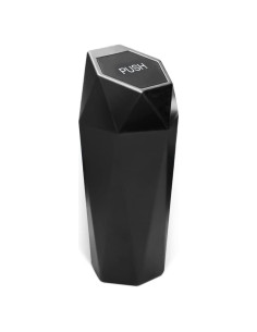 Basurero de Auto BLAU GRUN Mini Portátil Impermeable Negro