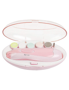 Lima de Uñas Eléctrica SNow SNO413 con Luz LED y 6 Cabezales