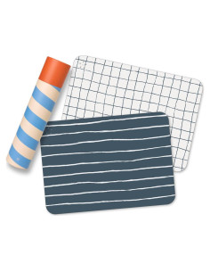 Manteles de Silicona Aplainr para Niños - Set de 2, Hora Azul