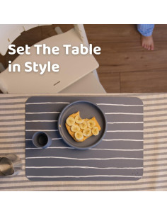 Manteles de Silicona Aplainr para Niños - Set de 2, Hora Azul 2