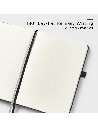 Cuaderno de Puntos And Per Se A5 Negro 160 Páginas 100gsm