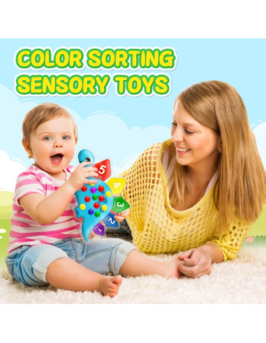 Juguete Sensorial de Clasificación de Colores Ganaj 8049