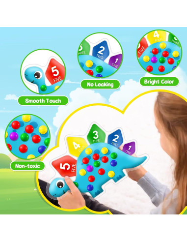 Juguete Sensorial de Clasificación de Colores Ganaj 8049