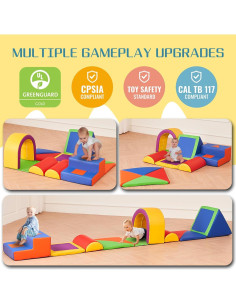 Juguetes de Escalada Wanan para Niños - 11 Piezas de Espuma 2