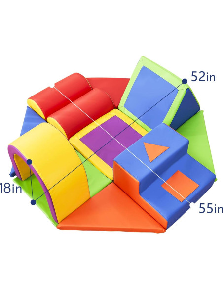 Juguetes de Escalada Wanan para Niños - 11 Piezas de Espuma