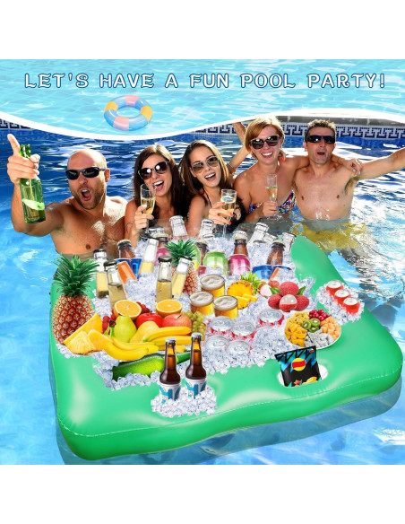 Mesa Flotante Grande MJZ para Pool 136x97 cm con Soportes