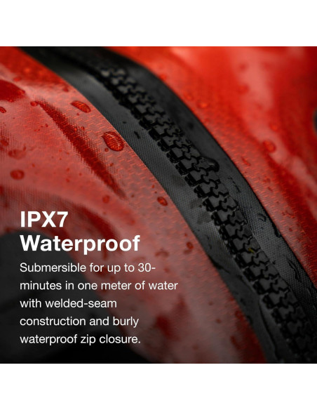 Bolsa de Duffel Impermeable Osprey Transporter 40L Naranja