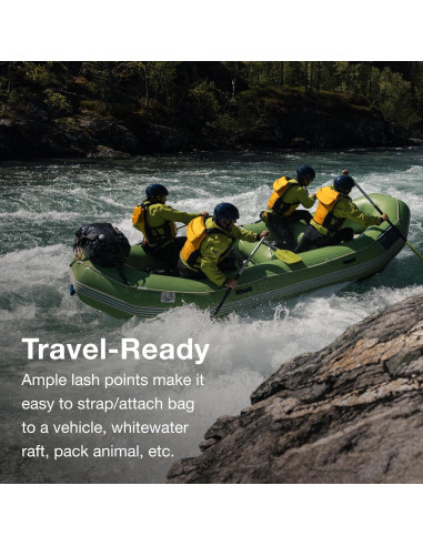 Bolsa de Duffel Impermeable Osprey Transporter 40L Naranja