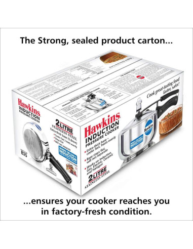Olla a presión Hawkins B25 2 litros acero inoxidable