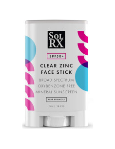 Protector Solar Mineral SolRX SPF 50 Barra Zinc 14g