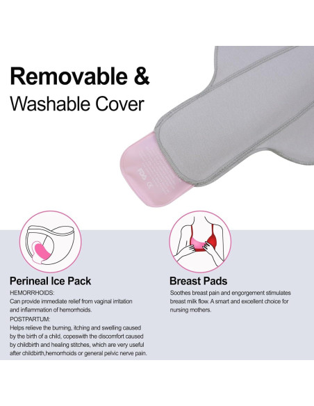 Paquete de Hielo Perineal Reutilizable Pallesen - Alivio Postparto