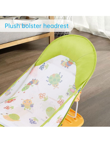 Bañera Plegable para Bebés Verde-01 con 3 Posiciones