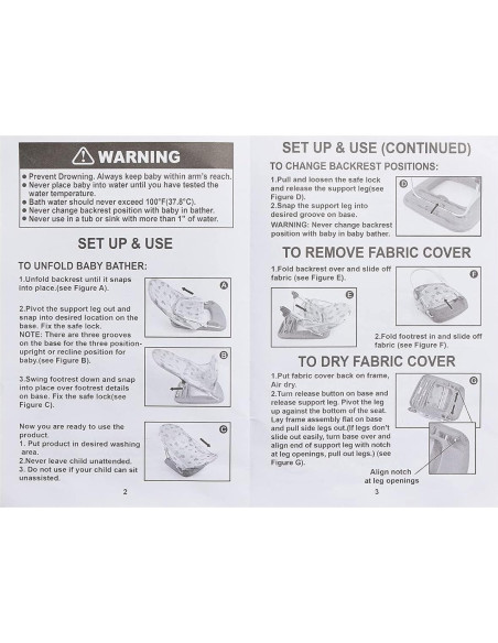 Bañera Plegable para Bebés Verde-01 con 3 Posiciones