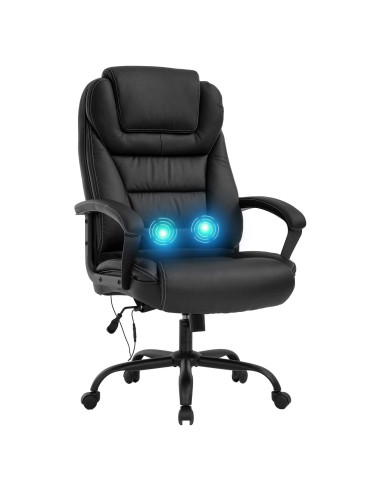 Silla de Oficina Ergonómica BestOffice con Masaje y Soporte Lumbar