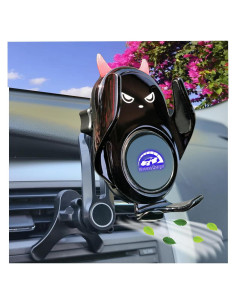 Soporte para teléfono de coche Peanutech F-1 con carga inalámbrica