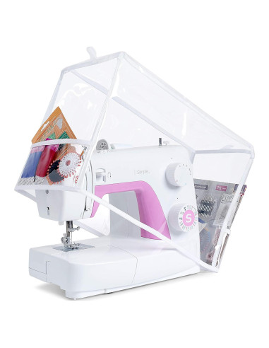 Funda Protectora para Máquina de Coser Addicted DEPO Transparente