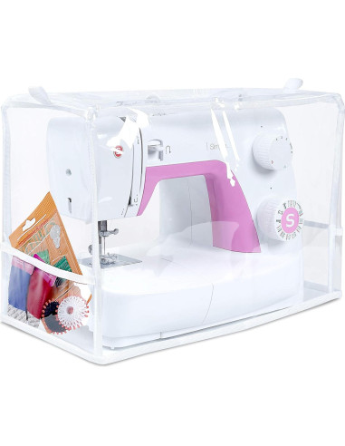 Funda Protectora para Máquina de Coser Addicted DEPO Transparente