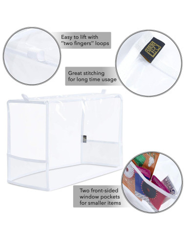 Funda Protectora para Máquina de Coser Addicted DEPO Transparente