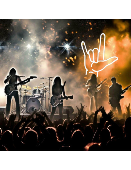 Luz de Neón LED Te Amo Sikooruled 32x36.6cm Decoración