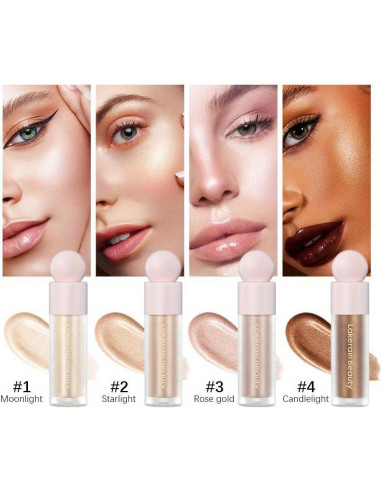 Iluminador Líquido GECOMO 7.5ml LUZ DE LA LUNA para Rostro