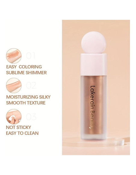 Iluminador Líquido GECOMO 7.5ml LUZ DE LA LUNA para Rostro