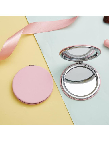 50 Esponjas de Maquillaje Urradia con Espejo - Puff de Polvo