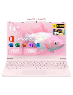 Laptop 14" Nmybwo Rosa, Celeron N5095, 8GB RAM, 256GB SSD