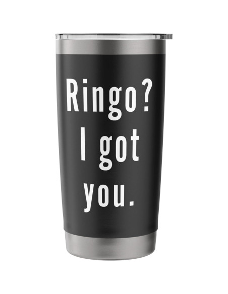 Vaso Térmico Acero Inoxidable Ringo 20 oz Aislado Negro