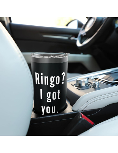 Vaso Térmico Acero Inoxidable Ringo 20 oz Aislado Negro