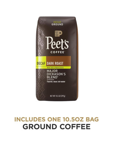 Café Molido Descafeinado Peet's 300g - Mezcla Major Dickason