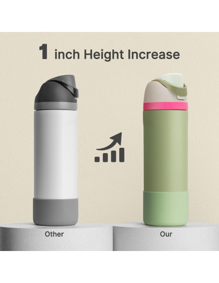 Funda de Silicona Owala 24 oz Aguacate - Protección Antideslizante