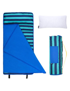 Colchoneta de Siesta Wildkin 109 cm Microfibra con Almohada