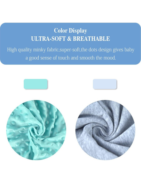 Almohada de Lactancia NiSleep Verde Claro Ajustable 55.9x45 cm