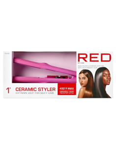 Plancha de Cerámica 1" Red by Kiss Rosa - Calor 232C