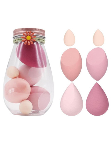 Set de 6 Esponjas de Maquillaje Bed Buddies - Multicolor