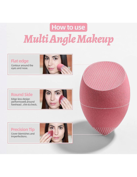 Set de 6 Esponjas de Maquillaje Bed Buddies - Multicolor