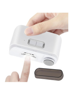 Cortador de Uñas Eléctrico 2 en 1 Tianwide con Luz LED