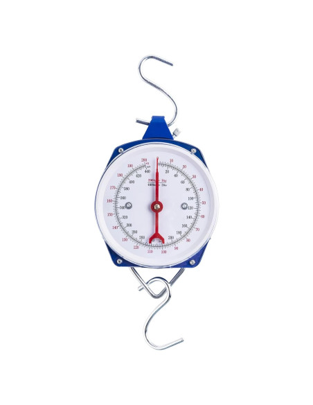 Báscula Colgante Mecánica Yogayet 200kg Azul - Alta Precisión